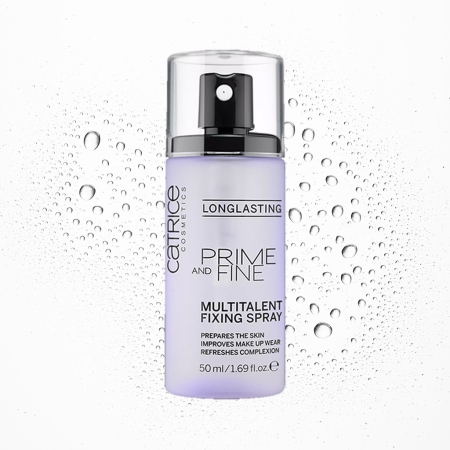 Xịt Khoá Nền Catrice Prime And Fine Multitalent Fixing Spray