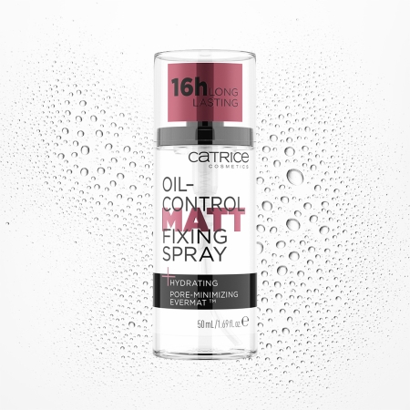 Xịt Khoá Nền Kiềm Dầu Catrice Oil-Control Matt Fixing Spray 16h