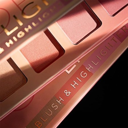Bảng Phấn Má Catrice Coral Lights Blush & Highlighter Palette 6 Màu Chất Lì Mềm Mịn Tạo Độ Sắc Nét