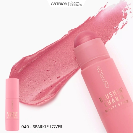 Thỏi má hồng 3in1 cho má - môi - tạo khối Catrice Blushin' Charm Multi Stick 5,5g