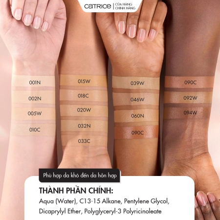 Che khuyết điểm serum bền màu Catrice Instant Bright Serum Concealer 5ml