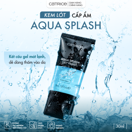 Kem lót dưỡng ẩm Aqua Splash Grip Primer