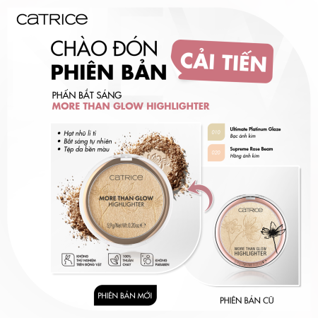 Phấn bắt sáng Catrice More Than Glow Highlighter