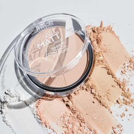 Phấn Phủ Dạng Nén Catrice All Matt Plus Shine Kiềm Dầu