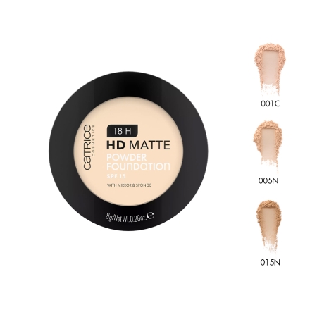 Phấn Nền Kiềm Dầu 18H HD Matte Powder Foundation