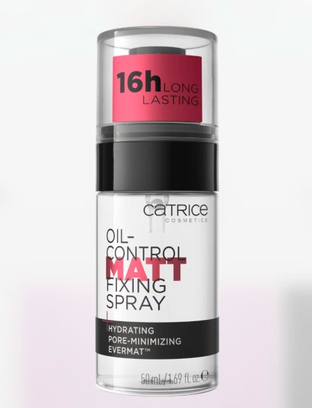 Xịt Khoá Nền Kiềm Dầu Catrice Oil-Control Matt Fixing Spray 16h