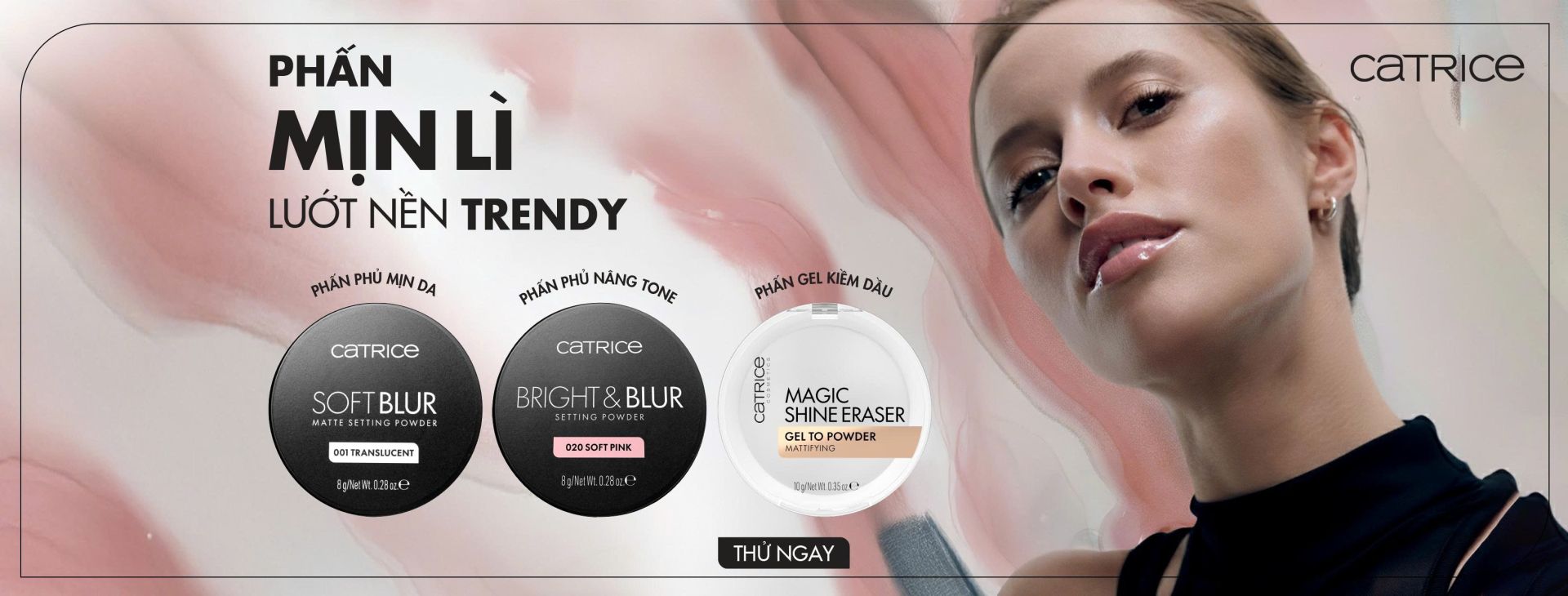 Nhóm 3 sản phẩm phấn phủ hero Nov 2025